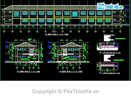 File cad,mặt bằng,chi tiết,Chi tiết mặt đứng,mặt bằng trường học,file cad mặt bằng